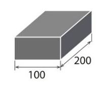 Брусчатка "Стандарт Коричневый" 100x200х40 (1 П.4, ЭДД 1.4) Колдиз в Рузе по низкой цене