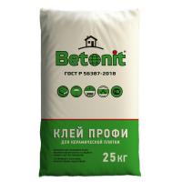 клей профи для плитки серый 25кг betonit Руза купить