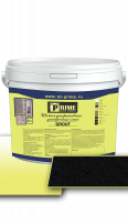 цветная декоративная затирка prime grout, черная, 6 кг prime Руза купить