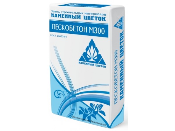 Пескобетон "Каменный цветок" М-300+ ТМ "ТИТАН" 40 кг в Рузе по низкой цене