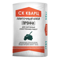 плиточный клей профи кварц Руза купить