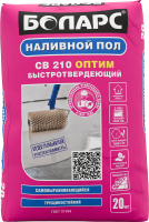 наливной пол гипсовый быстротвердеющий св-210 оптим боларс Руза купить