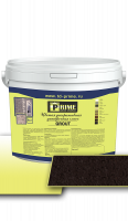 цветная декоративная затирка prime grout, шоколадная, 6 кг prime Руза купить